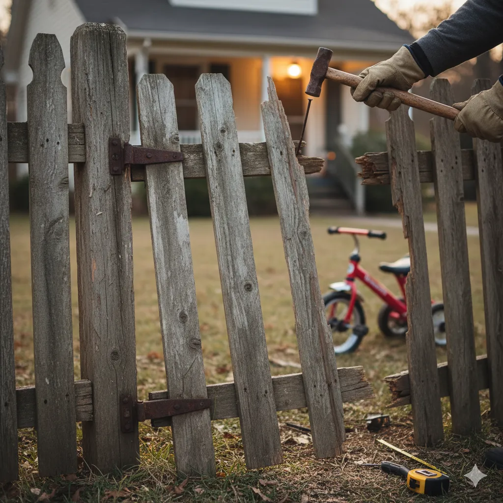 5 SIGNS YOUR FENCE NEEDS REPAIR BEFORE THE HOLIDAYS — XL Fencing