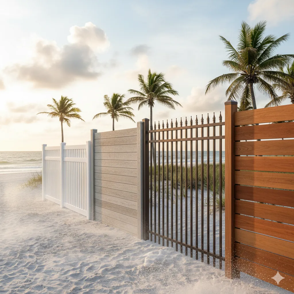 THE BEST FENCE MATERIALS FOR SOUTH FLORIDA'S SALT AIR AND HUMIDITY — XL Fencing