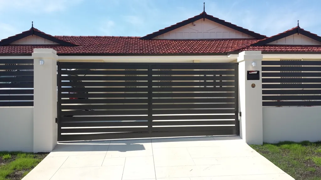 Enhance your space with a metal and aluminum gate. — XL Fencing