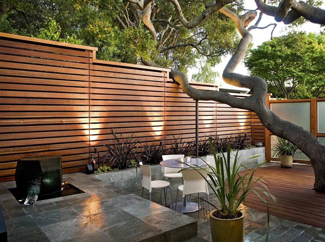 Horizontal Wood Fence Ideas — XL Fencing
