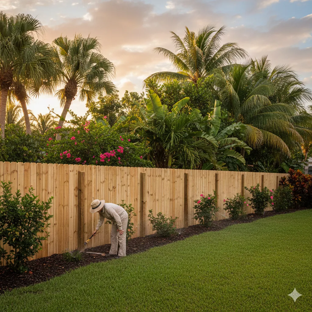 HOW TO MAINTAIN YOUR WOOD FENCE IN SOUTH FLORIDA'S CLIMATE — XL Fencing