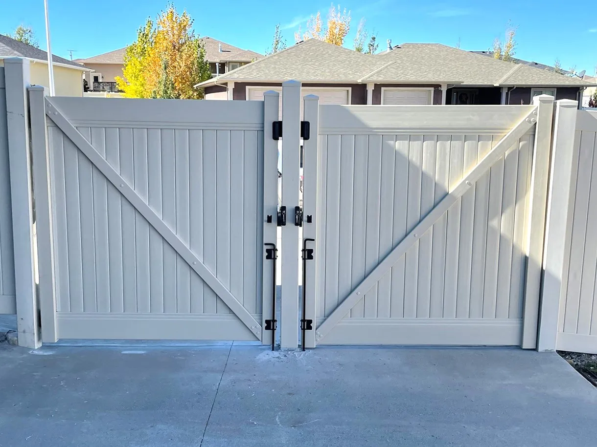 PVC & Vinyl Gates for Your Property — XL Fencing