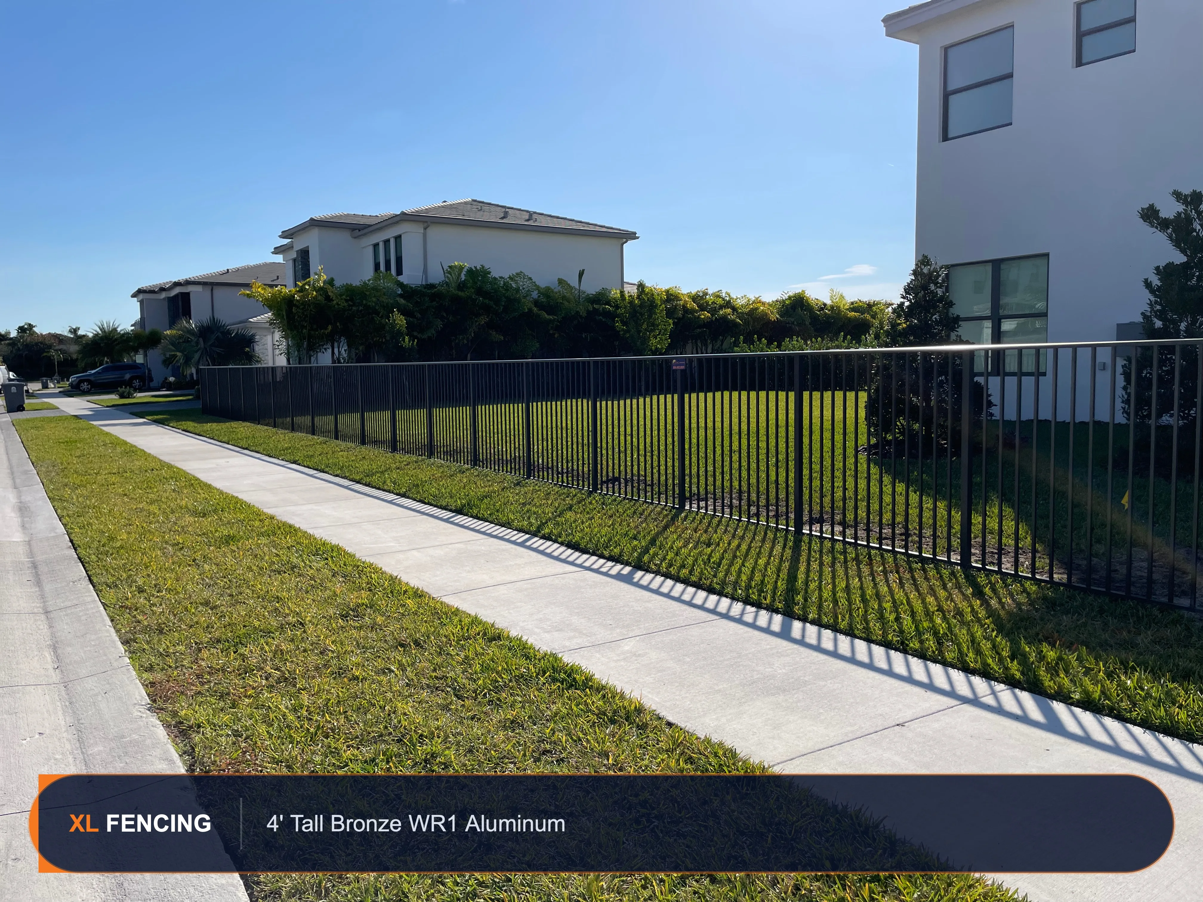 Aluminum Fence Flat Top Broward County FL