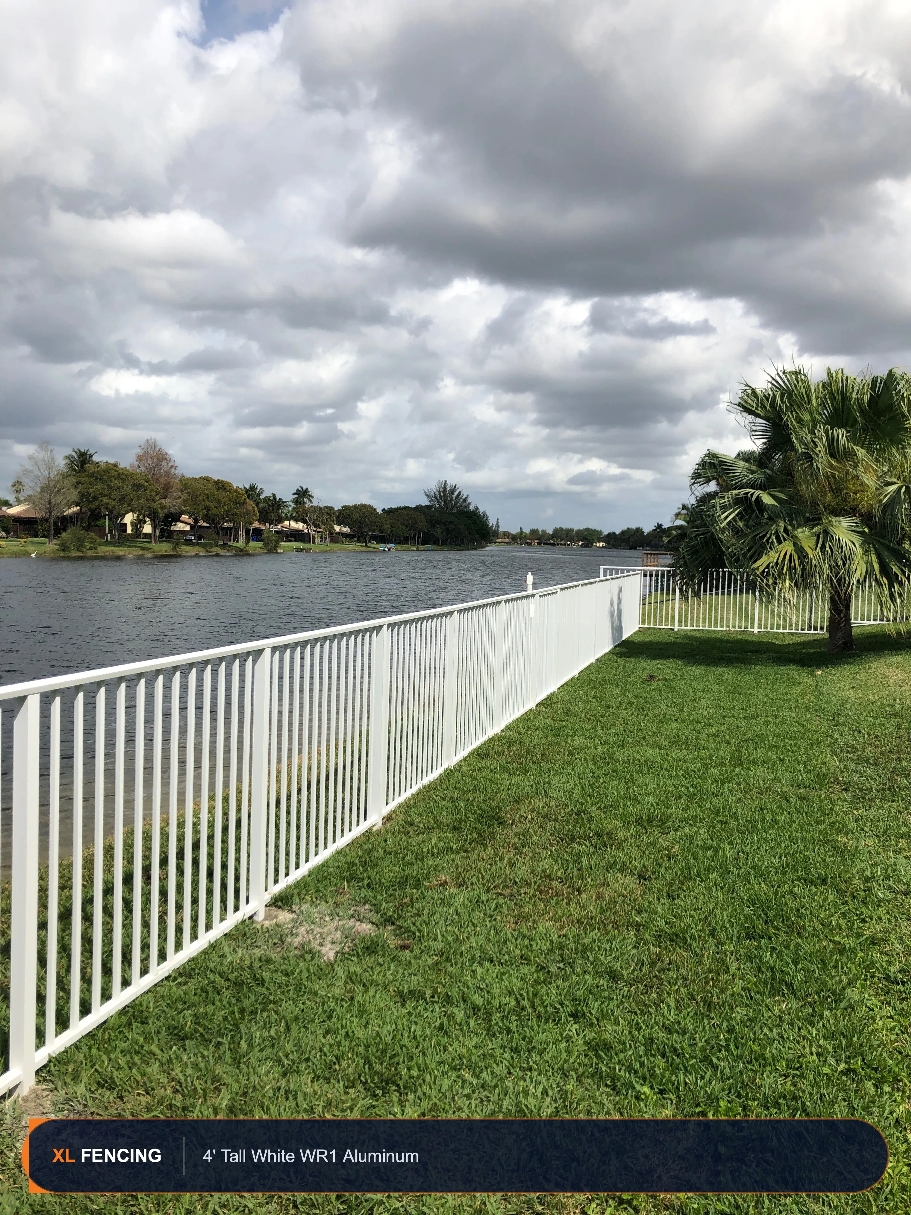 Aluminum Fence Flat Top Broward County FL