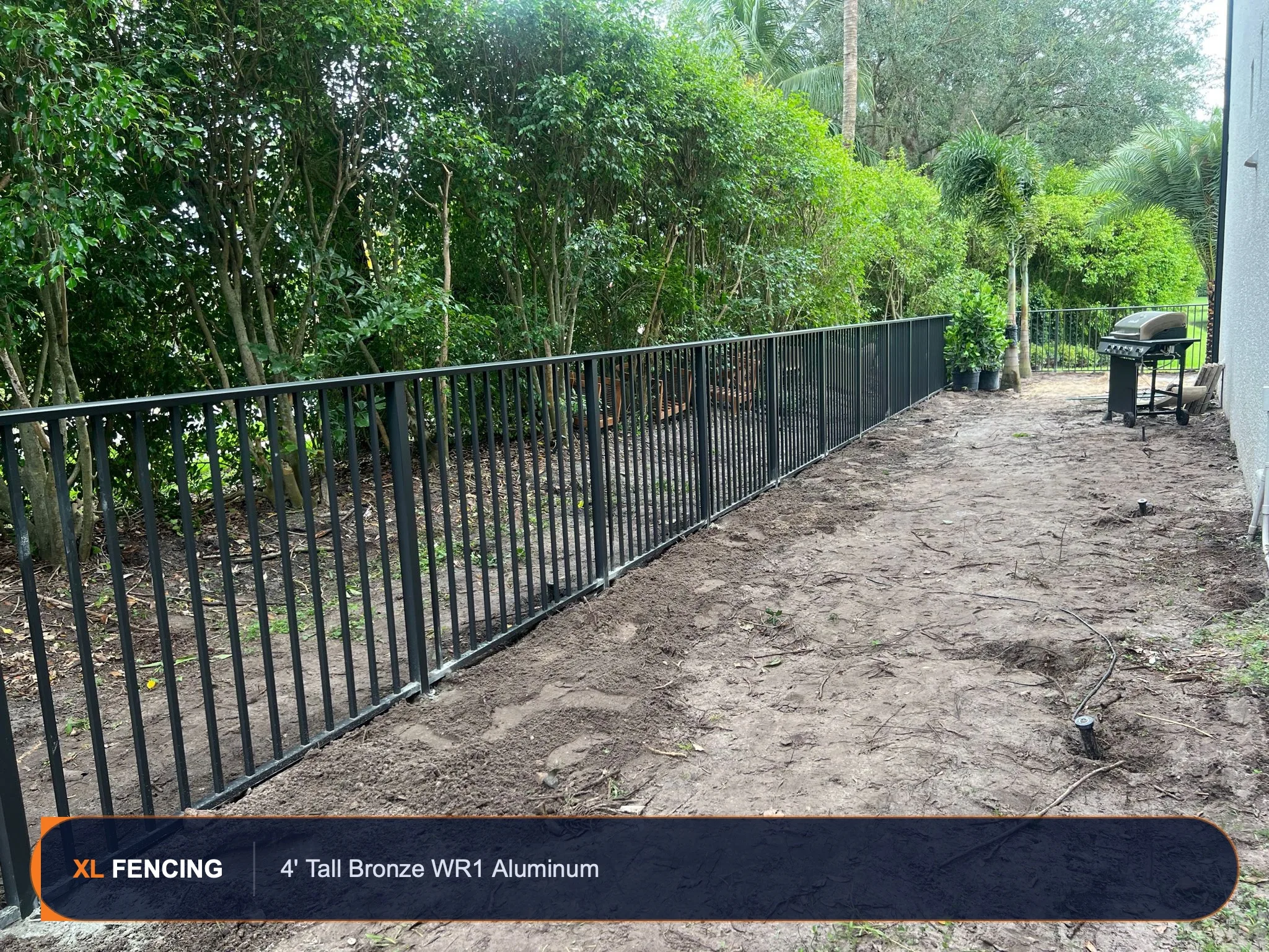 Aluminum Fence Flat Top Broward County FL