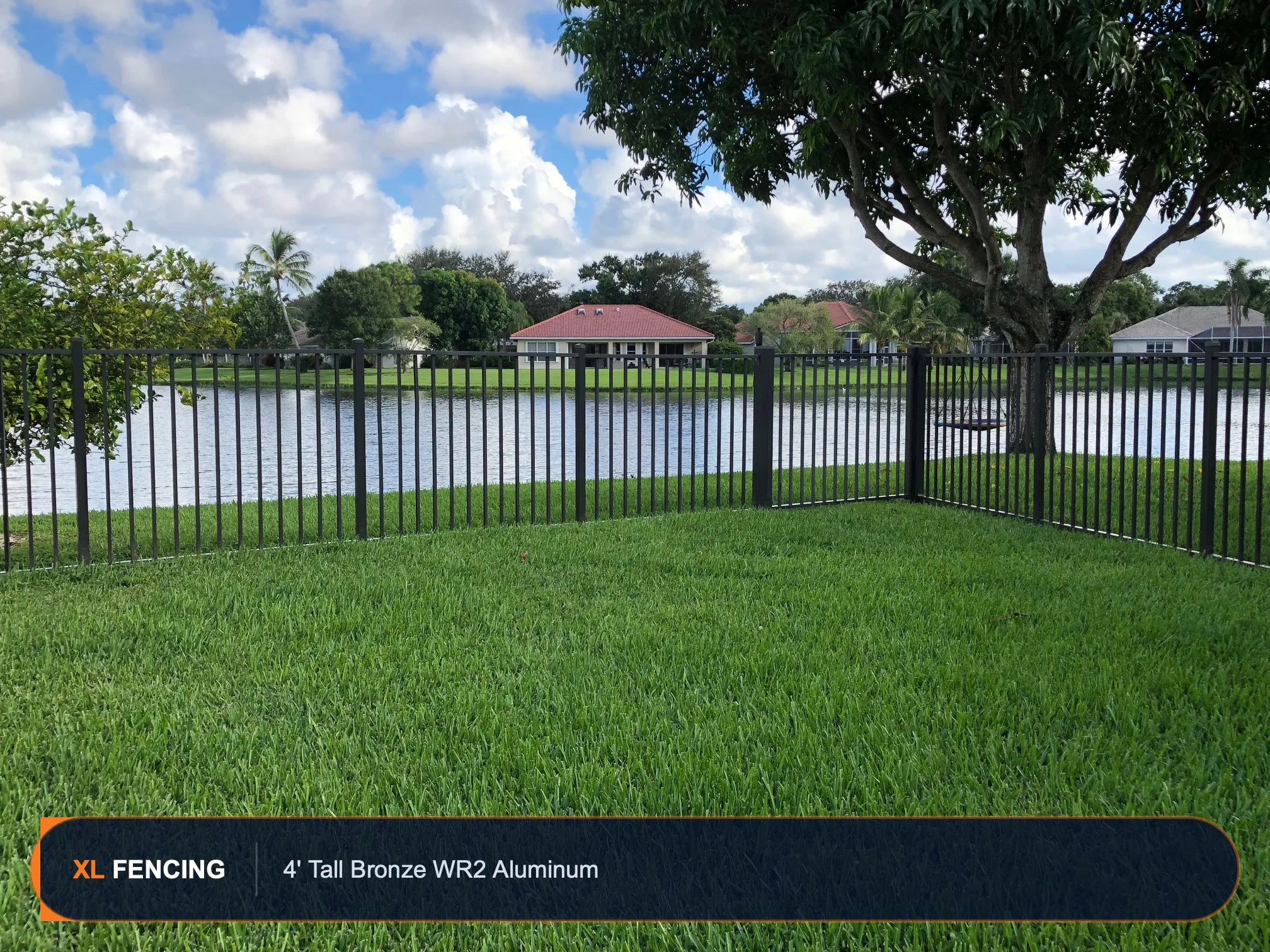 Aluminum Fence Flat Top Broward County FL