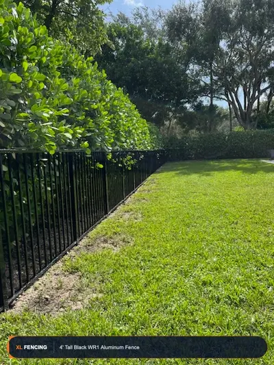 Aluminum Fence Flat Top Broward County FL