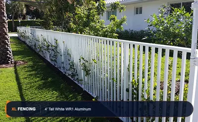 Aluminum Fence Flat Top Palm Beach County FL