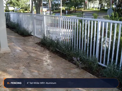 Aluminum Fence Flat Top Palm Beach County FL