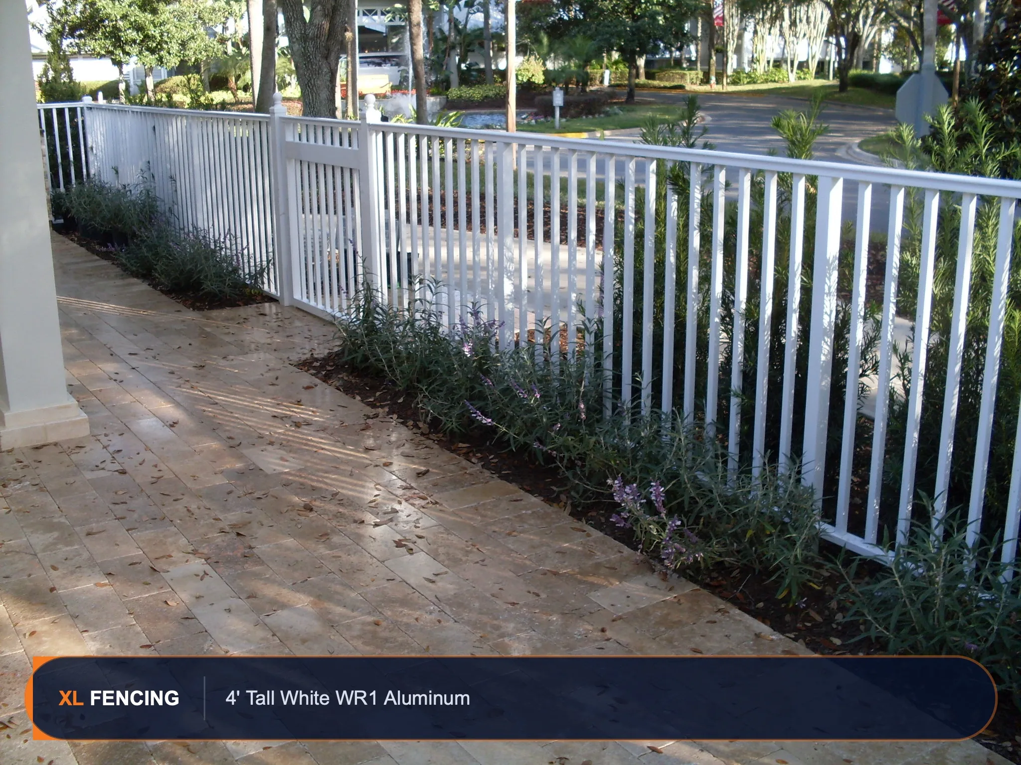 Aluminum Fence Flat Top Palm Beach County FL