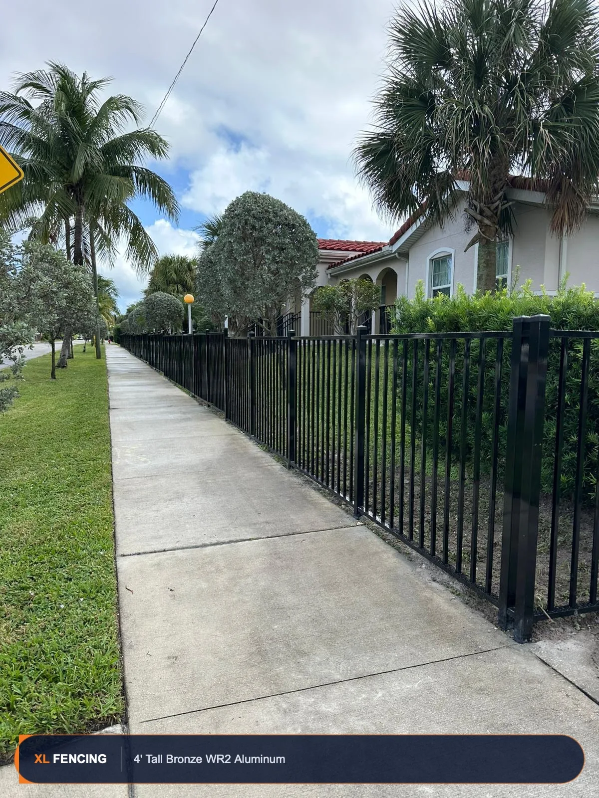 Aluminum Fence Flat Top Palm Beach County FL