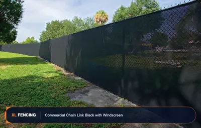Chain Link Fence Commercial Broward County FL