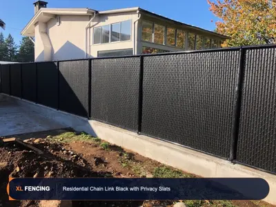 Chain Link Fence Residential Palm Beach County FL