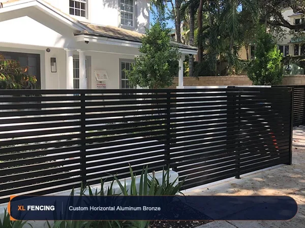 Custom Aluminum Fence Custom Design Broward County FL