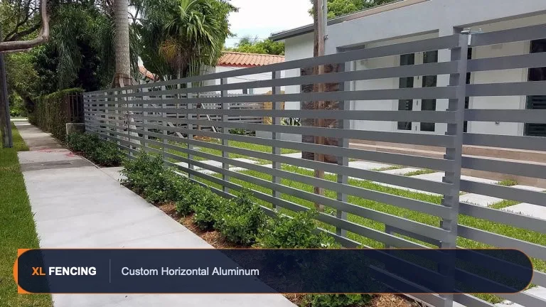 Custom Aluminum Fence Custom Design Broward County FL