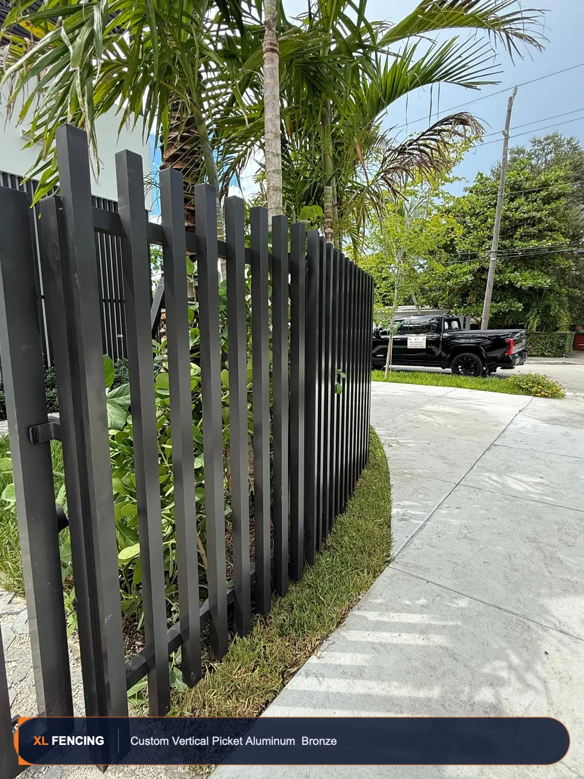 Custom Aluminum Fence Custom Design Broward County FL
