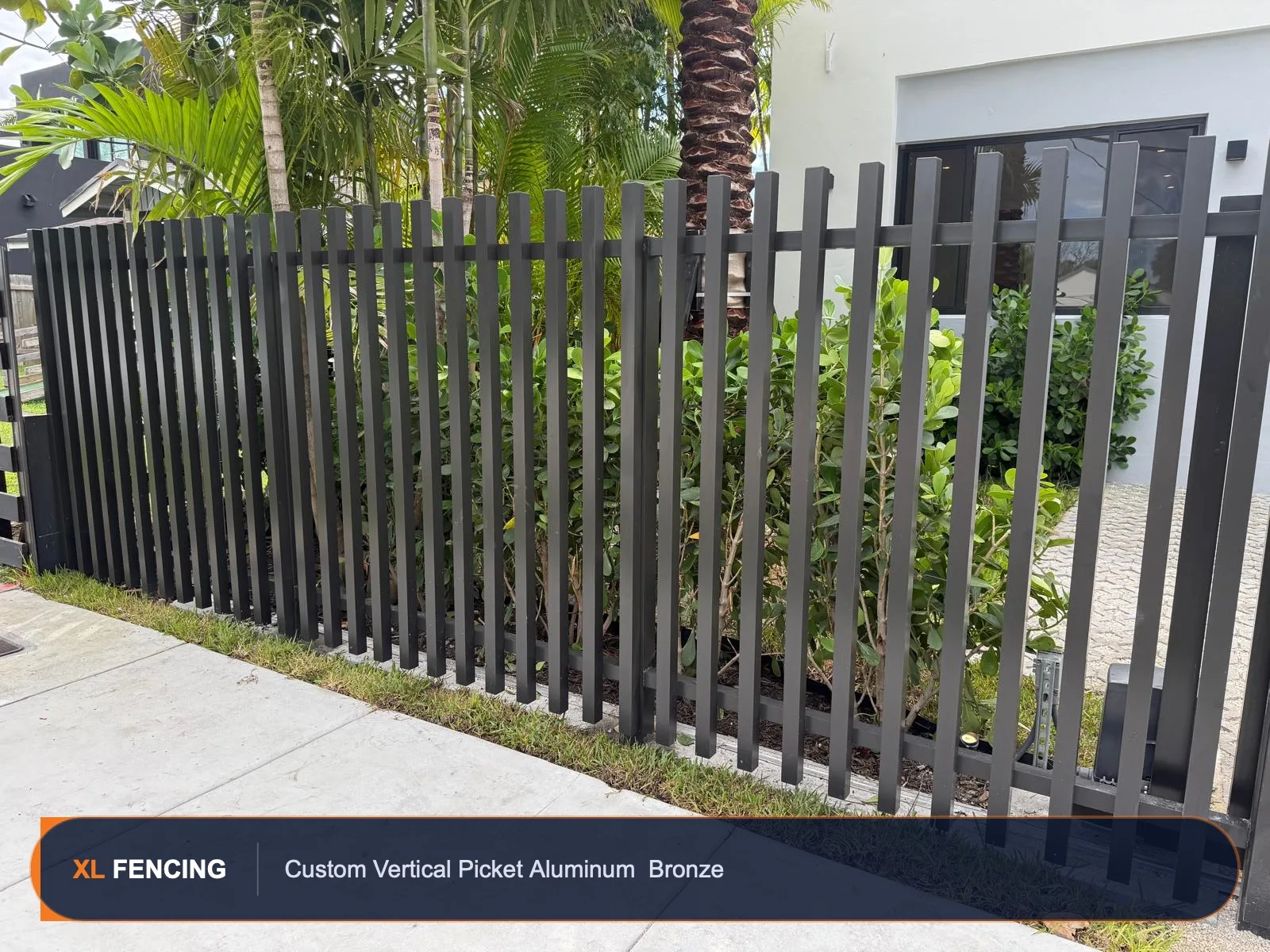 Custom Aluminum Fence Custom Design Broward County FL