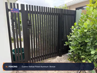 Custom Aluminum Fence Custom Design Broward County FL