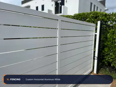 Custom Aluminum Fence Custom Design Broward County FL