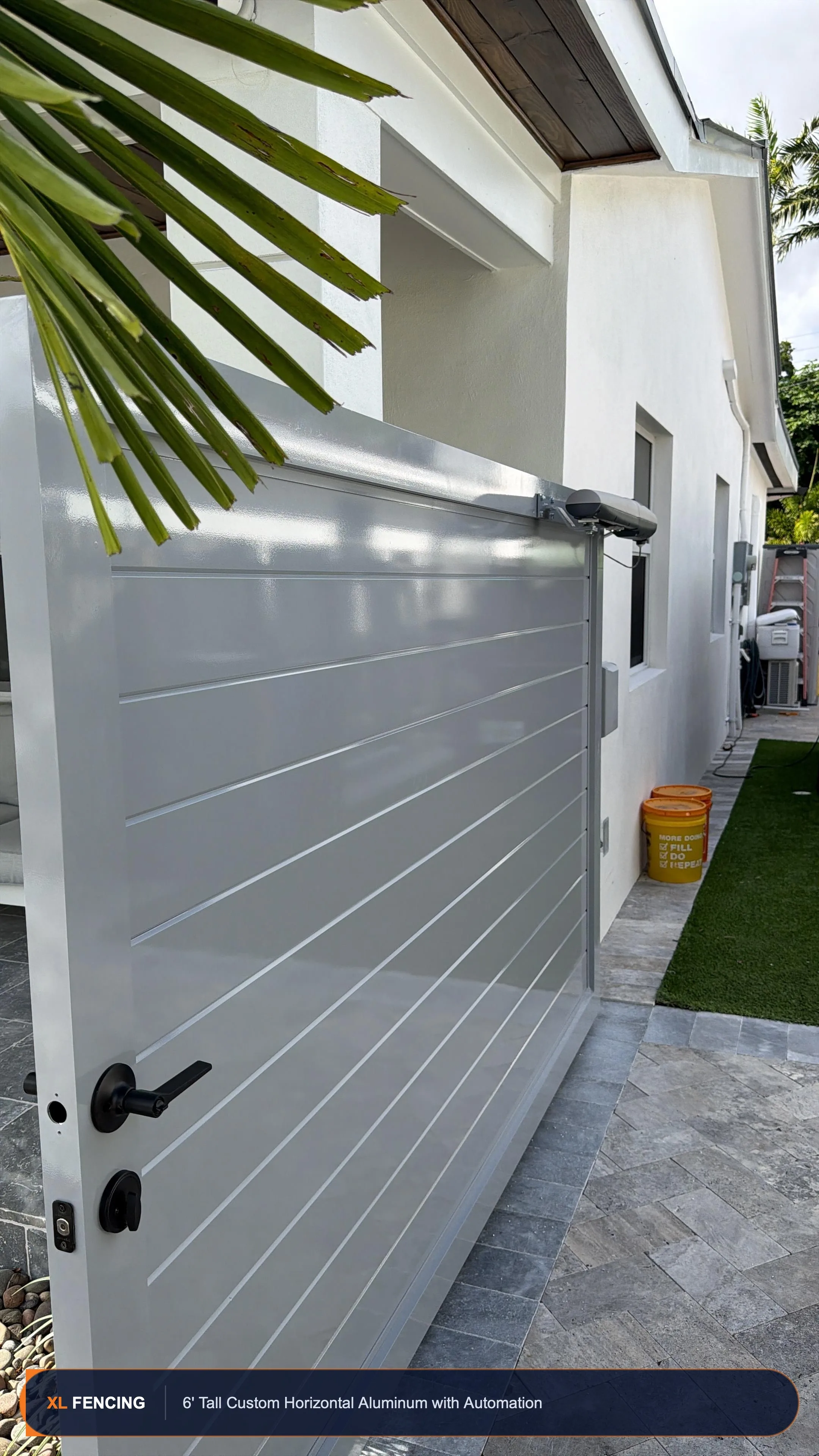 Custom Aluminum Fence Custom Design Palm Beach County FL
