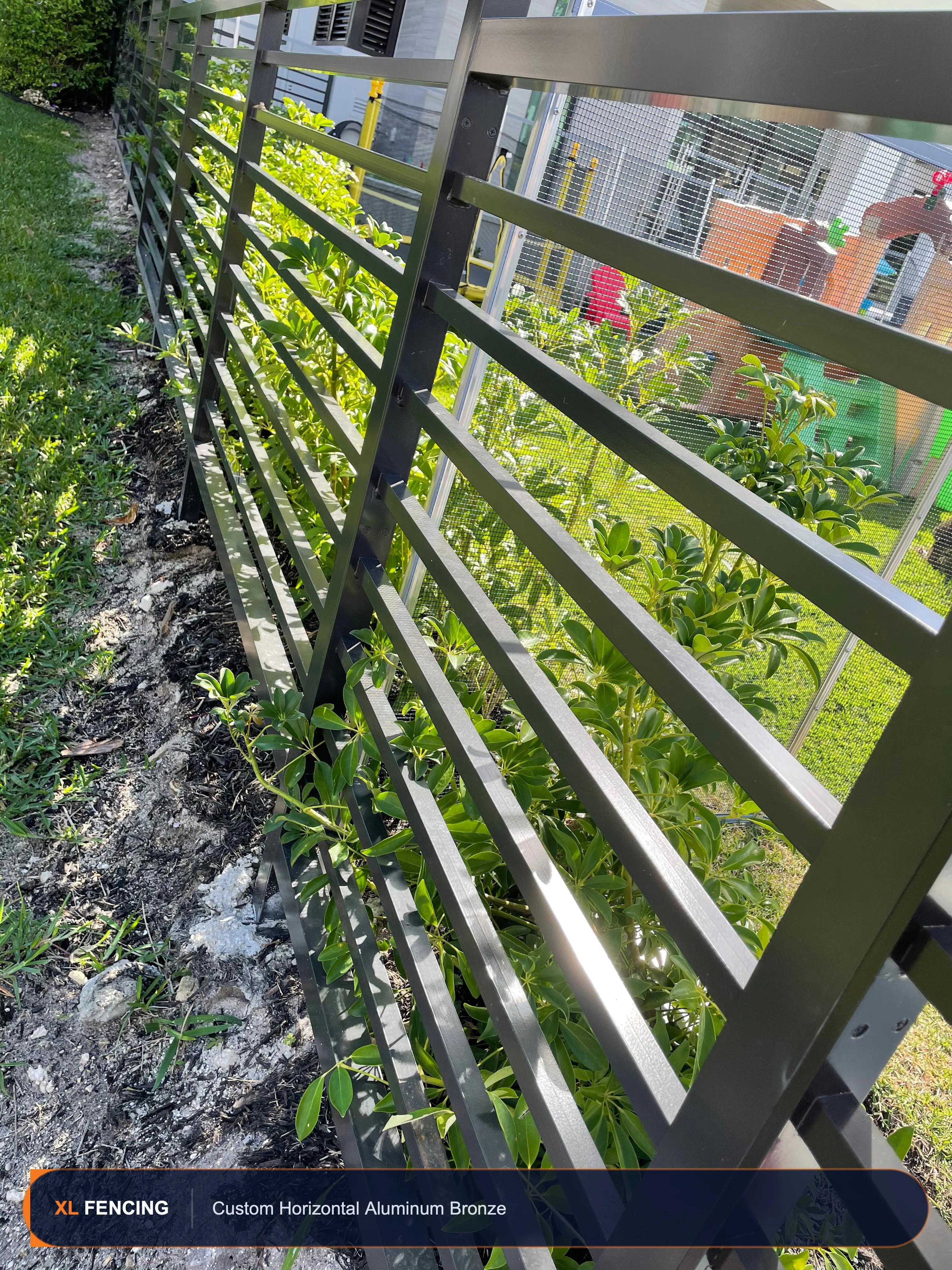 Custom Aluminum Fence Custom Design Palm Beach County FL