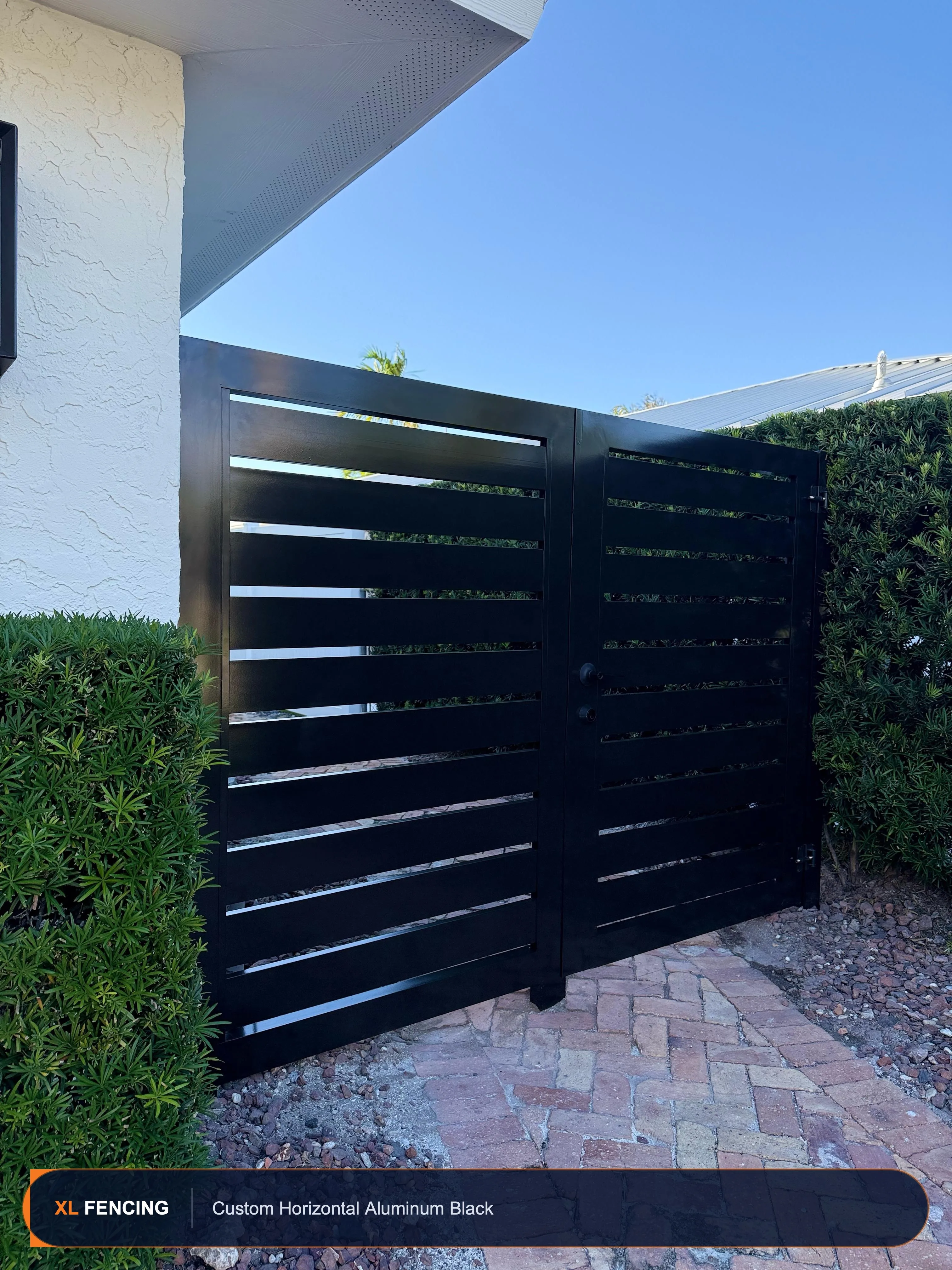 Custom Aluminum Fence Custom Design Palm Beach County FL