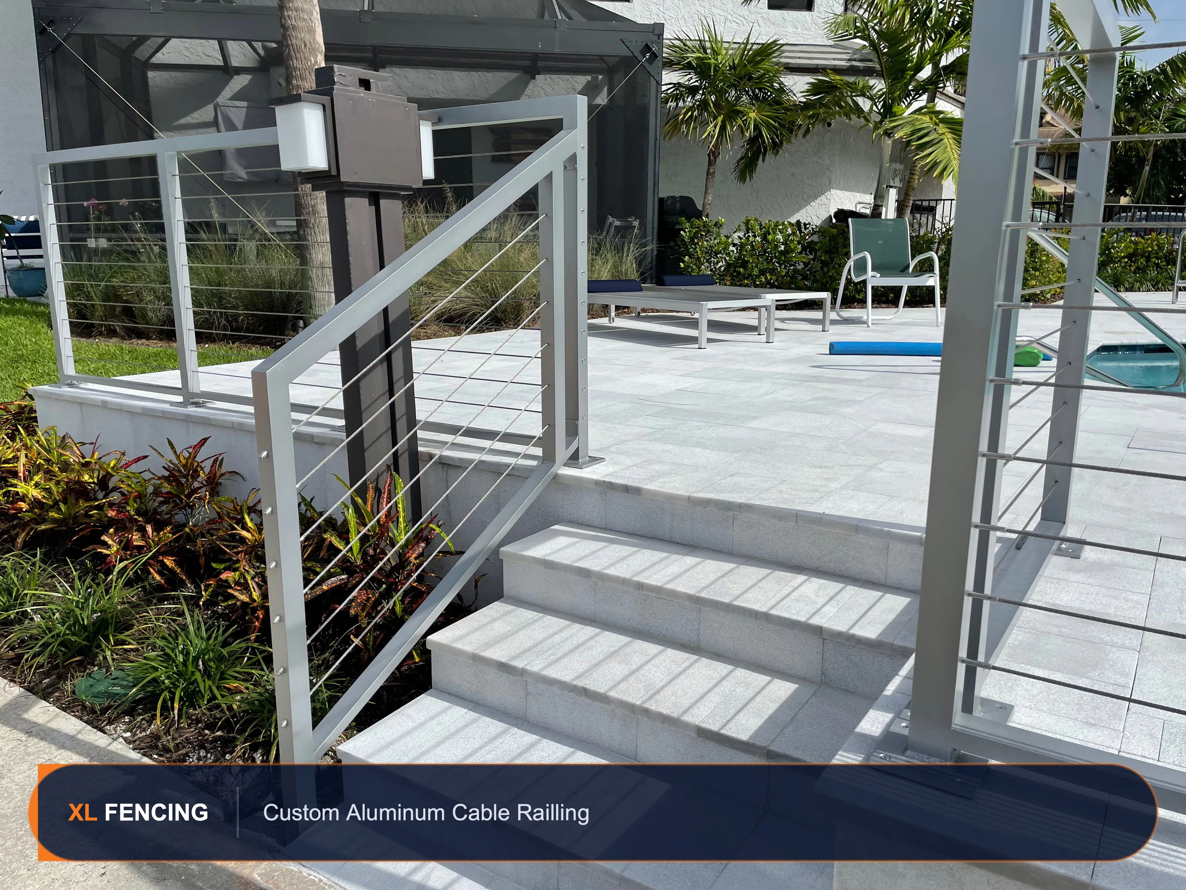 Custom Aluminum Fence Custom Design Palm Beach County FL