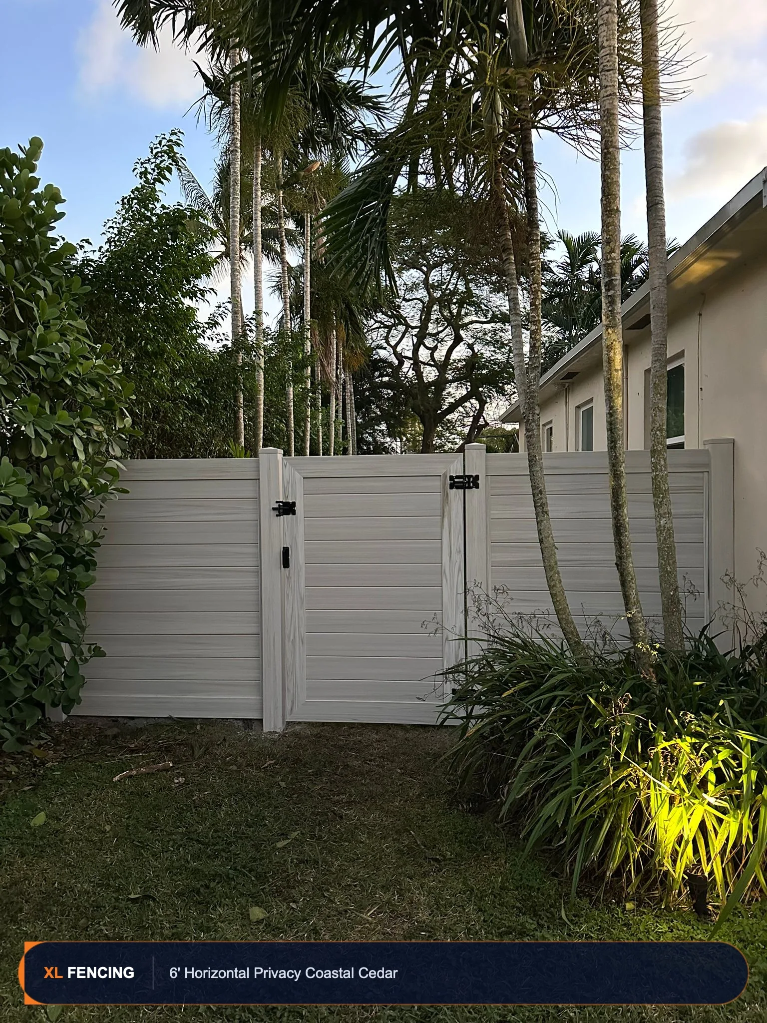 Pvc Vinyl Fence Horizontal Broward County FL