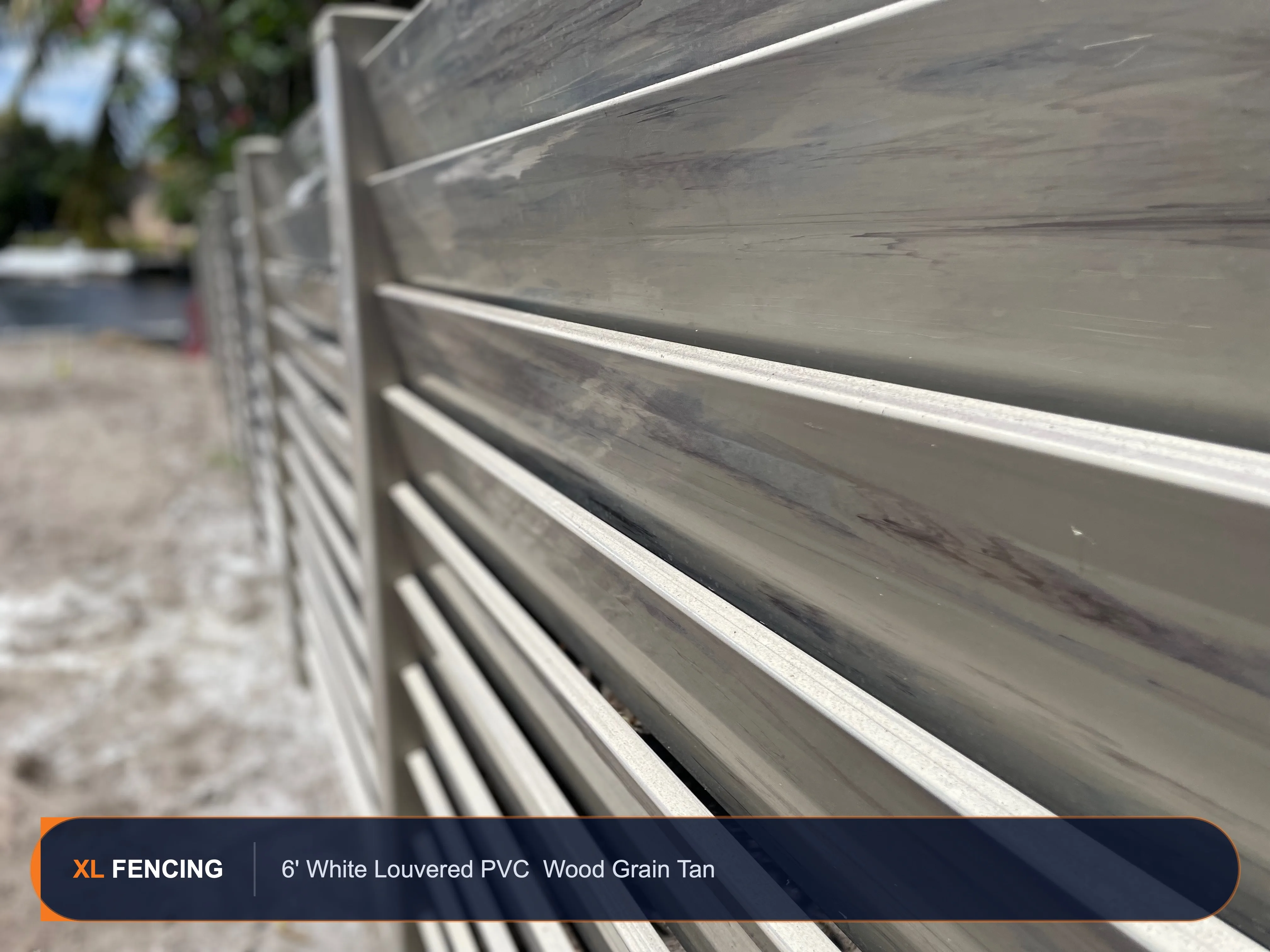 Pvc Vinyl Fence Horizontal Palm Beach County FL