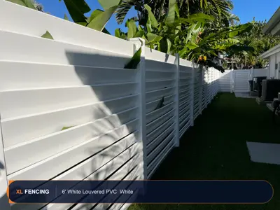Pvc Vinyl Fence Horizontal Palm Beach County FL