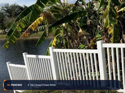 Pvc Vinyl Fence Picket Palm Beach County FL