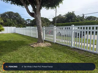 Pvc Vinyl Fence Picket Palm Beach County FL