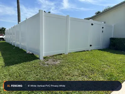 Pvc Vinyl Fence Privacy Broward County FL