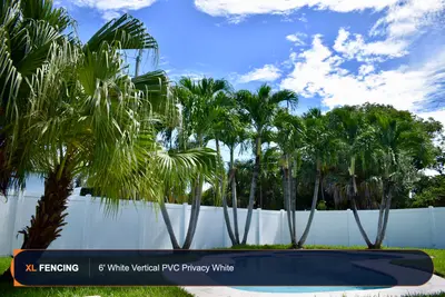 Pvc Vinyl Fence Privacy Broward County FL