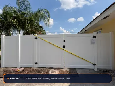 Pvc Vinyl Fence Privacy Palm Beach County FL