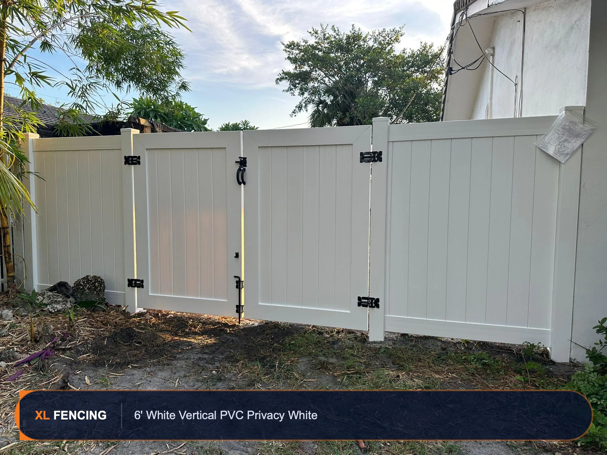 Pvc Vinyl Fence Privacy Palm Beach County FL
