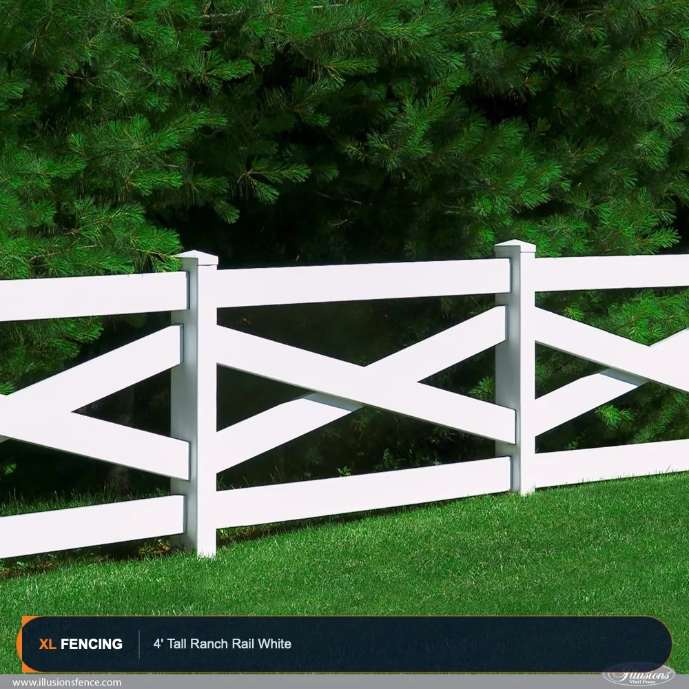 Pvc Vinyl Fence Ranch Rail Palm Beach County FL