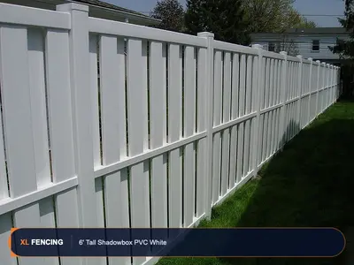 Pvc Vinyl Fence Shadowbox Broward County FL