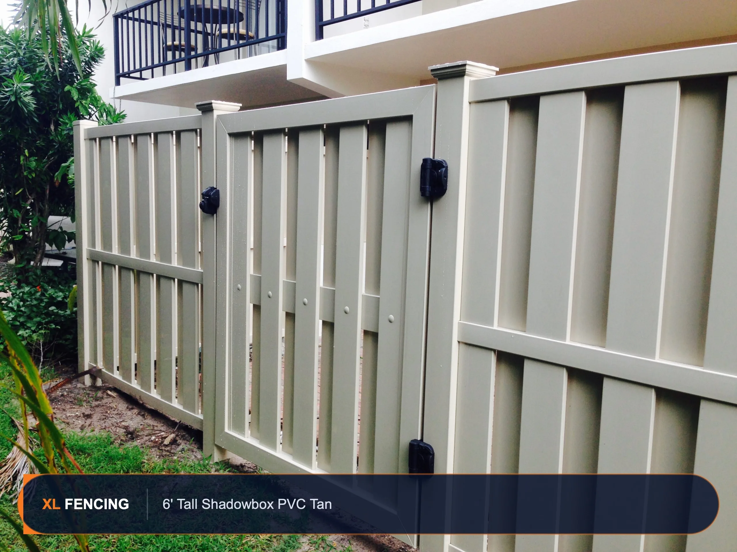 Pvc Vinyl Fence Shadowbox Broward County FL