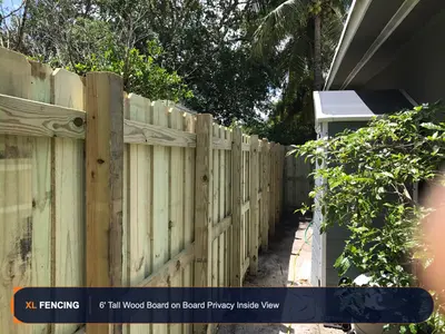 Wood Fence Privacy Broward County FL